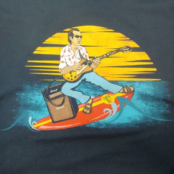 Keeping The Blues Alive At Sea III Joe Bonamassa L Shirt Long Slv Band Cruise - Picture 2 of 7